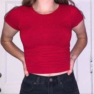 Cropped shirt